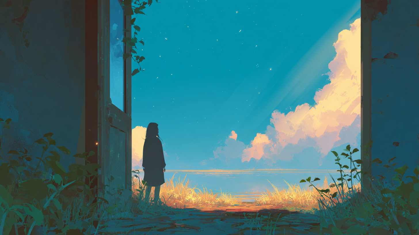 「人類って、何のために生きているんだろう?」—青空が教えてくれた答えのない問い